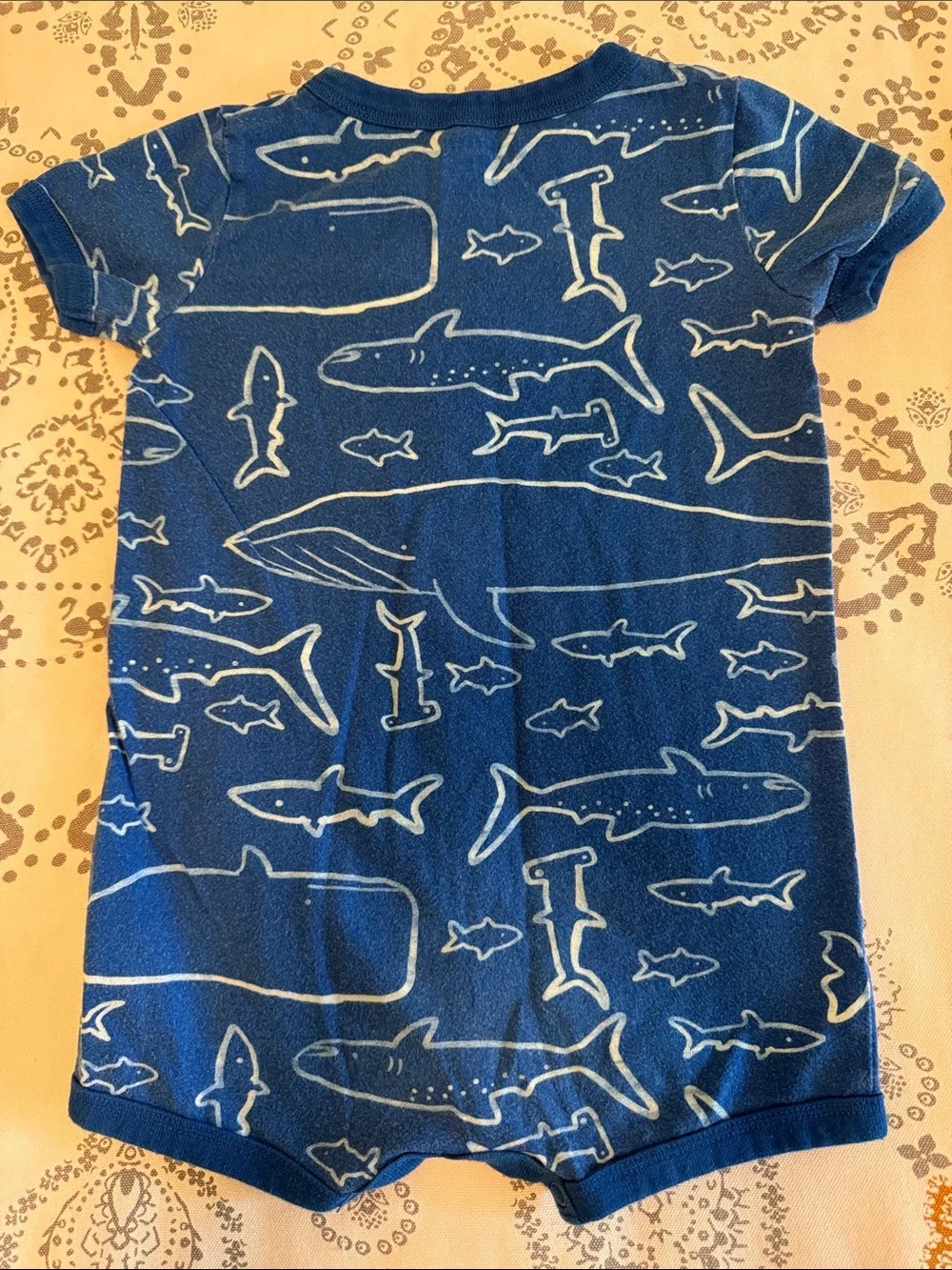 3-Pack Toddler Rompers Size 18 Months - Sharks, Crabs & Crocodile